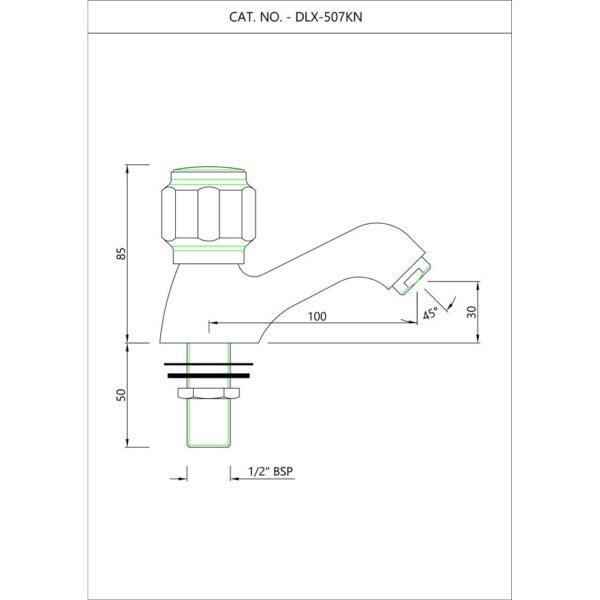 JAQUAR - DELUX  Full Turn  BASIN